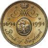 Пам'ятна монета 2 фунта 1994 року, Великобританія, 300-річчя Банку Англії купити на monitex.com.ua - 0 Пам'ятна монета 2 фунта 1994 року, Великобританія, 300-річчя Банку Англії