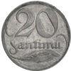 20 сантимів 1922 рік, Латвія, VF купити на monitex.com.ua - 0 20 сантимів 1922 рік, Латвія, VF