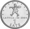 Памятная монета 1 лат 2004 год, Латвия, Спридитис купить на monitex.com.ua - 0 Памятная монета 1 лат 2004 год, Латвия, Спридитис