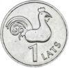 Пам'ятна монета 1 лат 2005 рік, Латвія, півень купити на monitex.com.ua - 0 Пам'ятна монета 1 лат 2005 рік, Латвія, півень