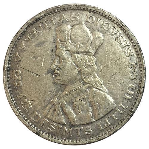 10 літів 1936 року, Литва, F-VF