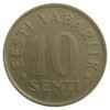 10 сентів 1991-2006 рік, Естонія, VF купити на monitex.com.ua - 0 10 сентів 1991-2006 рік, Естонія, VF