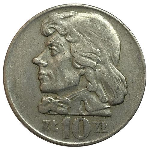 10 злотих 1959-1966 рік, Польща, Тадеуш Костюшко