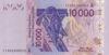 Банкнота 10000 доларів 2011 року, Західна Африка, UNC купить на monitex.com.ua - 0 Банкнота 10000 доларів 2011 року, Західна Африка, UNC