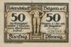 Банкнота 50 пфенігів 1921 року, Нотгельд, Бельгерн (Belgern), UNC купити на monitex.com.ua - 0 Банкнота 50 пфенігів 1921 року, Нотгельд, Бельгерн (Belgern), UNC