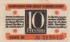 Банкнота 10 пфенігів 1920 року, Нотгельд, Дюссельдорф (Düsseldorf), UNC купити на monitex.com.ua - 0 Банкнота 10 пфенігів 1920 року, Нотгельд, Дюссельдорф (Düsseldorf), UNC