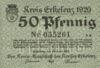 Банкнота 50 пфенігів 1920 року, Нотгельд, Еркеленц (Erkelenz), UNC купити на monitex.com.ua - 0 Банкнота 50 пфенігів 1920 року, Нотгельд, Еркеленц (Erkelenz), UNC
