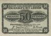Банкнота 50 пфенігів 1919 року, Нотгельд, Франкфурт (Frankfurt), UNC купити на monitex.com.ua - 0 Банкнота 50 пфенігів 1919 року, Нотгельд, Франкфурт (Frankfurt), UNC