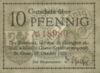 Банкнота 10 пфенігів 1920 року, Нотгельд, Санкт-Гоар (St. Goar), UNC купити на monitex.com.ua - 0 Банкнота 10 пфенігів 1920 року, Нотгельд, Санкт-Гоар (St. Goar), UNC