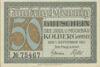 Банкнота 50 пфенігів 1921 року, Нотгельд, Кольберг озеро Ост (Kohlberg ostsee), UNC купити на monitex.com.ua - 0 Банкнота 50 пфенігів 1921 року, Нотгельд, Кольберг озеро Ост (Kohlberg ostsee), UNC
