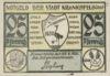Банкнота 25 пфеннигов 1921 года, Нотгельд, Кранихфельд (Kranichfeld), UNC купить на monitex.com.ua - 0 Банкнота 25 пфеннигов 1921 года, Нотгельд, Кранихфельд (Kranichfeld), UNC