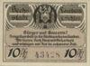 Банкнота 10 пфенігів 1920 року, Нотгельд, Лаубан (Lauban), UNC купити на monitex.com.ua - 0 Банкнота 10 пфенігів 1920 року, Нотгельд, Лаубан (Lauban), UNC