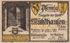 Банкнота 50 пфеннигов 1921 год, Нотгельд, Мюльхаузен (Mühlhausen), UNC купить на monitex.com.ua - 0 Банкнота 50 пфеннигов 1921 год, Нотгельд, Мюльхаузен (Mühlhausen), UNC
