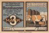 Банкнота 3 марки 1922 года, Нотгельд, Брунсхауптен (Brunshaupten), UNC купить на monitex.com.ua - 0 Банкнота 3 марки 1922 года, Нотгельд, Брунсхауптен (Brunshaupten), UNC