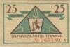 Банкнота 25 пфеннигов 1922 года, Нотгельд, Дюссельдорф (Düsseldorf), UNC купить на monitex.com.ua - 0 Банкнота 25 пфеннигов 1922 года, Нотгельд, Дюссельдорф (Düsseldorf), UNC