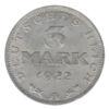 3 марки 1922 року, Веймарська республіка, VF купить на monitex.com.ua - 0 3 марки 1922 року, Веймарська республіка, VF
