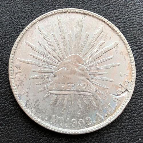 1 песо 1902 року Мексика XF