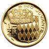 1/2 франка 1965 года. Монако. UNC купить на monitex.com.ua - 0 1/2 франка 1965 года. Монако. UNC