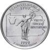 25 центів (квотер) 1999 рік P Пенсільванія купити на monitex.com.ua - 0 25 центів (квотер) 1999 рік P Пенсільванія