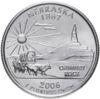 25 центів (квотер) 2006 рік D Небраска купить на monitex.com.ua - 0 25 центів (квотер) 2006 рік D Небраска