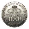 100 франків 1989 року. 40 років правління Раньє 3. Монако XF-AU купити на monitex.com.ua - 0 100 франків 1989 року. 40 років правління Раньє 3. Монако XF-AU