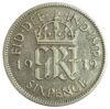 6 пенсов 1939 года. Георг VI . Великобритания VF купить на monitex.com.ua - 0 6 пенсов 1939 года. Георг VI . Великобритания VF