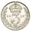 3 пенса 1912 року. Георг V. Великобританія XF купити на monitex.com.ua - 0 3 пенса 1912 року. Георг V. Великобританія XF