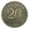 20 сентов 1935 рік, Естонія, VF купити на monitex.com.ua - 0 20 сентов 1935 рік, Естонія, VF