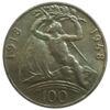 100 крон 1948 года. 30 лет Независимости. Чехословакия. XF купить на monitex.com.ua - 0 100 крон 1948 года. 30 лет Независимости. Чехословакия. XF