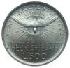 500 лір 1958 рік. Вакантний престол. Ватикан Unc купити на monitex.com.ua - 0 500 лір 1958 рік. Вакантний престол. Ватикан Unc