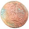 5 копійок 1790 року, АМ, Катерина ІІ, VF, №1 купить на monitex.com.ua - 0 5 копійок 1790 року, АМ, Катерина ІІ, VF, №1