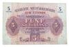 Банкнота 5 шилінгів 1944 року, Австрія, VF купити на monitex.com.ua - 0 Банкнота 5 шилінгів 1944 року, Австрія, VF