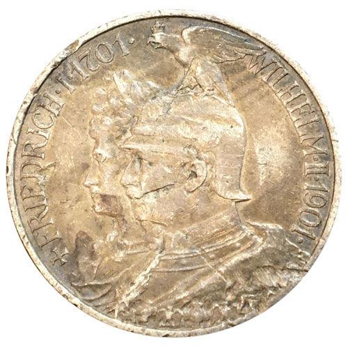 2 марки 1901 року. 200 років династії Гогенцоллернів. Пруссія VF