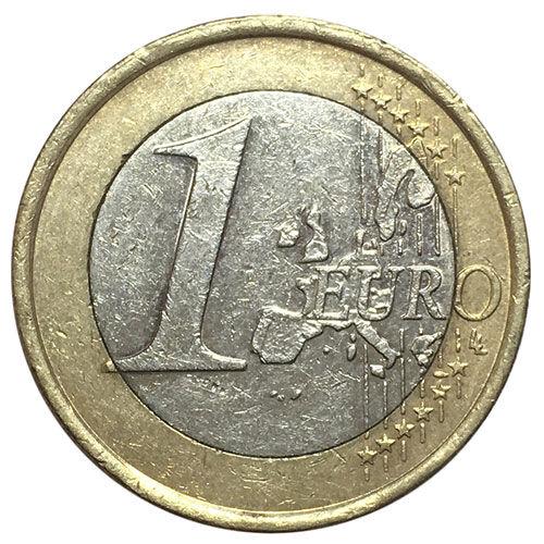 1 євро 2001-2021 року, Німеччина, VF