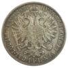 1 флорин 1858 года., Франц Иосиф I, Австро-Венгрия VF купить на monitex.com.ua - 0 1 флорин 1858 года., Франц Иосиф I, Австро-Венгрия VF