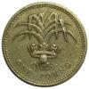 1 фунт 1985-1990 роки, Великобританія, VF купить на monitex.com.ua - 0 1 фунт 1985-1990 роки, Великобританія, VF