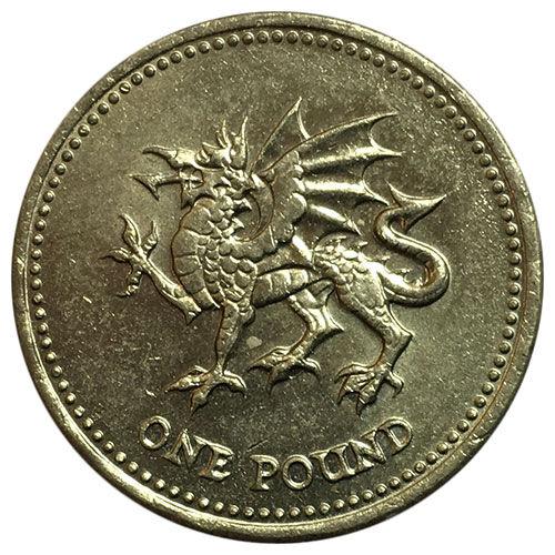 1 фунт 1995 року, Великобританія, VF