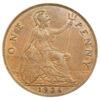 1 пенні 1936 року. Великобританія. VF. №2 купити на monitex.com.ua - 0 1 пенні 1936 року. Великобританія. VF. №2