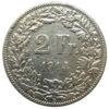 2 франки 1914 року. «В» Швейцарія XF купити на monitex.com.ua - 0 2 франки 1914 року. «В» Швейцарія XF