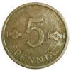 5 пенні 1963-1977 року, Фінляндія, VF купить на monitex.com.ua - 0 5 пенні 1963-1977 року, Фінляндія, VF