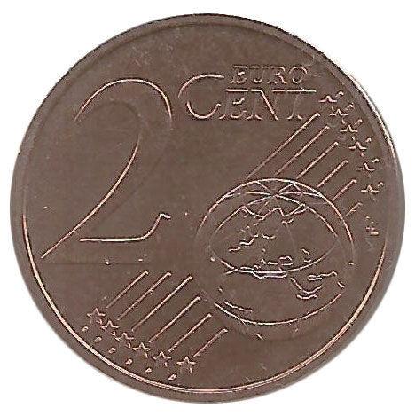 2 євроцента 2009-2013 року, Бельгія VF