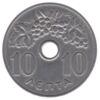 10 лепт 1966-1971 року. Костянтин ІІ. Греція VF купить на monitex.com.ua - 0 10 лепт 1966-1971 року. Костянтин ІІ. Греція VF