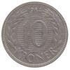 10 крон 1979-1988 року. Маргрете II. Данія. VF купити на monitex.com.ua - 0 10 крон 1979-1988 року. Маргрете II. Данія. VF