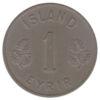 1 ейре 1946-1966 року. Ісландія. VF купить на monitex.com.ua - 0 1 ейре 1946-1966 року. Ісландія. VF