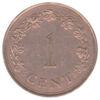 1 цент 1972-1977 года. Мальта. VF купить на monitex.com.ua - 0 1 цент 1972-1977 года. Мальта. VF