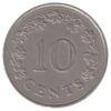 10 центов 1972 года. Мальта. VF купить на monitex.com.ua - 0 10 центов 1972 года. Мальта. VF