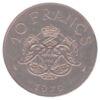 10 франків 1975-1982 року, Монако, VF купити на monitex.com.ua - 0 10 франків 1975-1982 року, Монако, VF