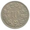 10 раппенов 1919 года. Швейцария. VF купить на monitex.com.ua - 0 10 раппенов 1919 года. Швейцария. VF