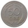 50 эре 1920-1947 года. Густав V. Швеция. VF купить на monitex.com.ua - 0 50 эре 1920-1947 года. Густав V. Швеция. VF