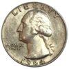 25 центов (Quarter dollar) 1964 года. США XF купить на monitex.com.ua - 0 25 центов (Quarter dollar) 1964 года. США XF